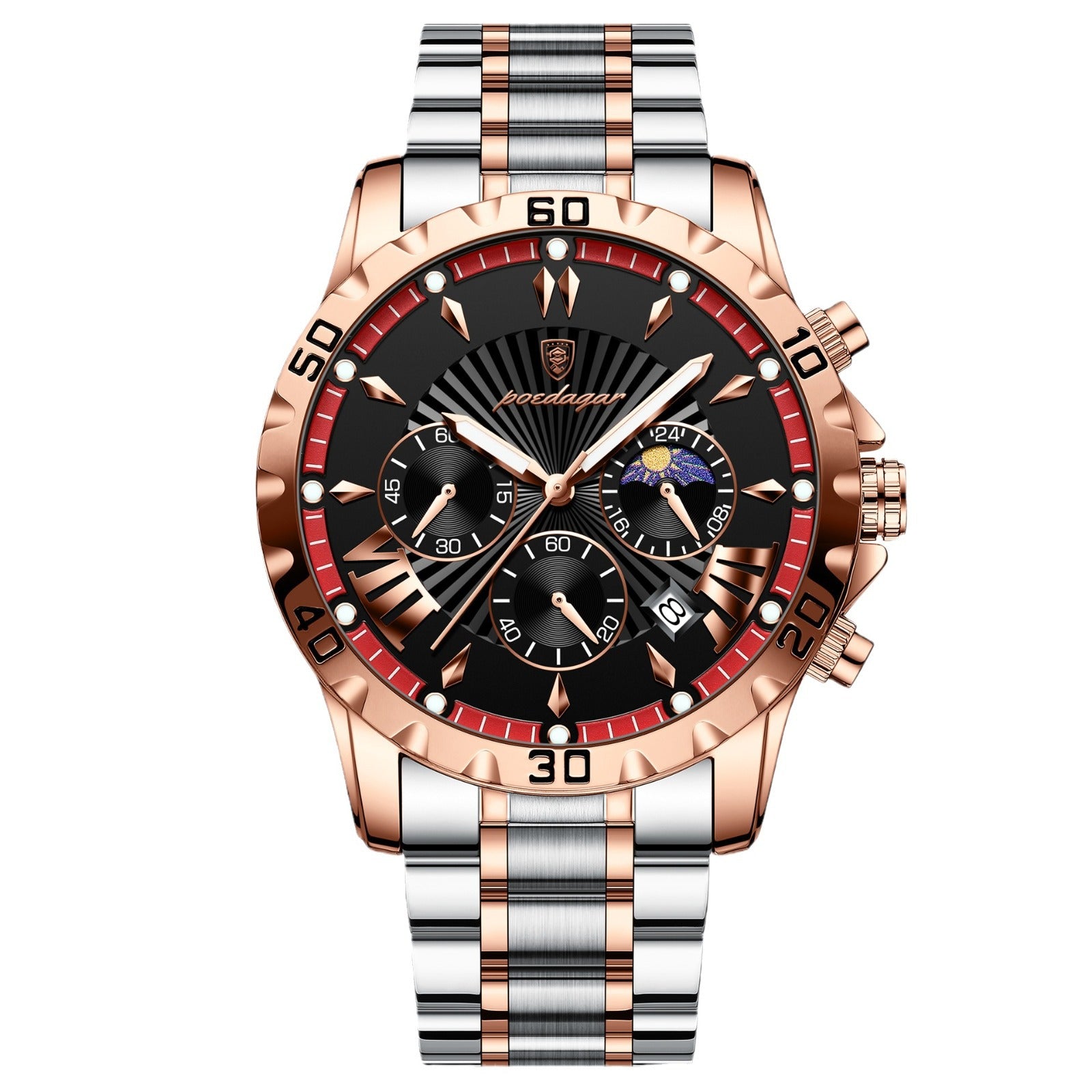 Waterproof Multifunction Sporty Mens Watch - ARCHSHOPE