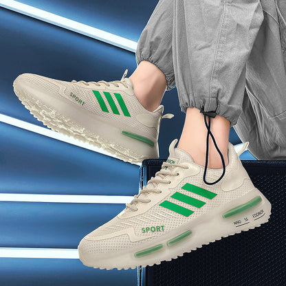 Air Cushion Sportschuhe Herren Schnürschuhe Sport Sneakers Outdoor Atmungsaktive Freizeitschuhe Walking