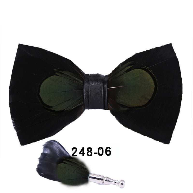 Feather Bow Tie Bow Tie - ARCHSHOPE