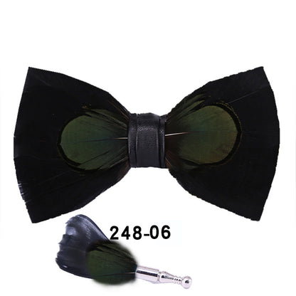 Feather Bow Tie Bow Tie - ARCHSHOPE