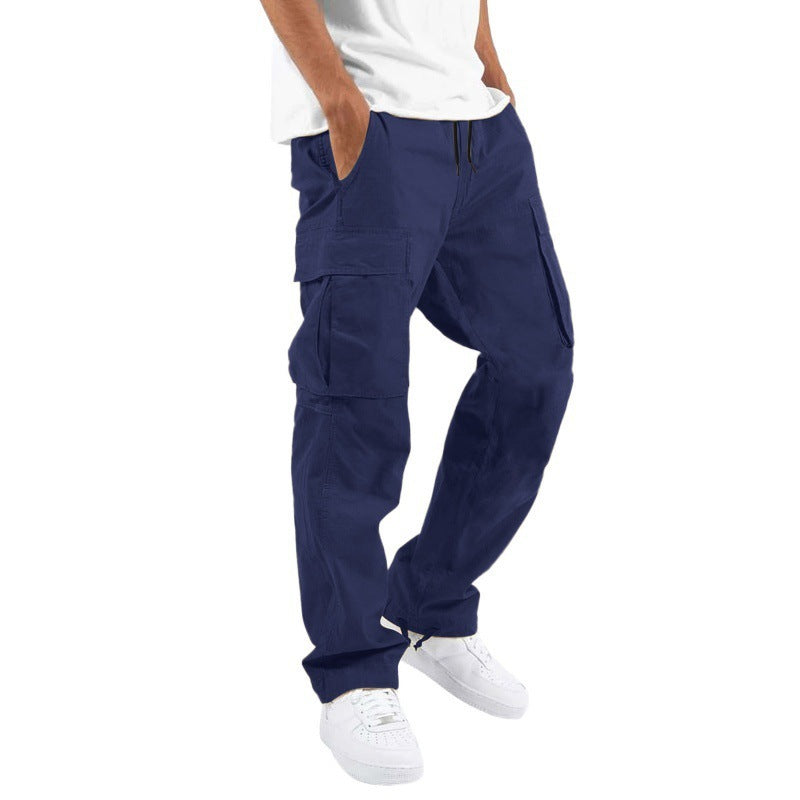 Trade Drawstring Multi-pocket Casual Trousers - ARCHSHOPE