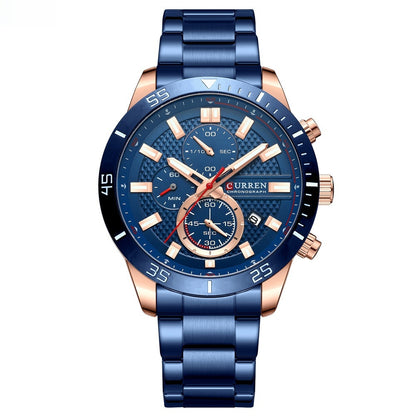 Men's Multifunctional Quartz Waterproof Watch - ARCHSHOPE
