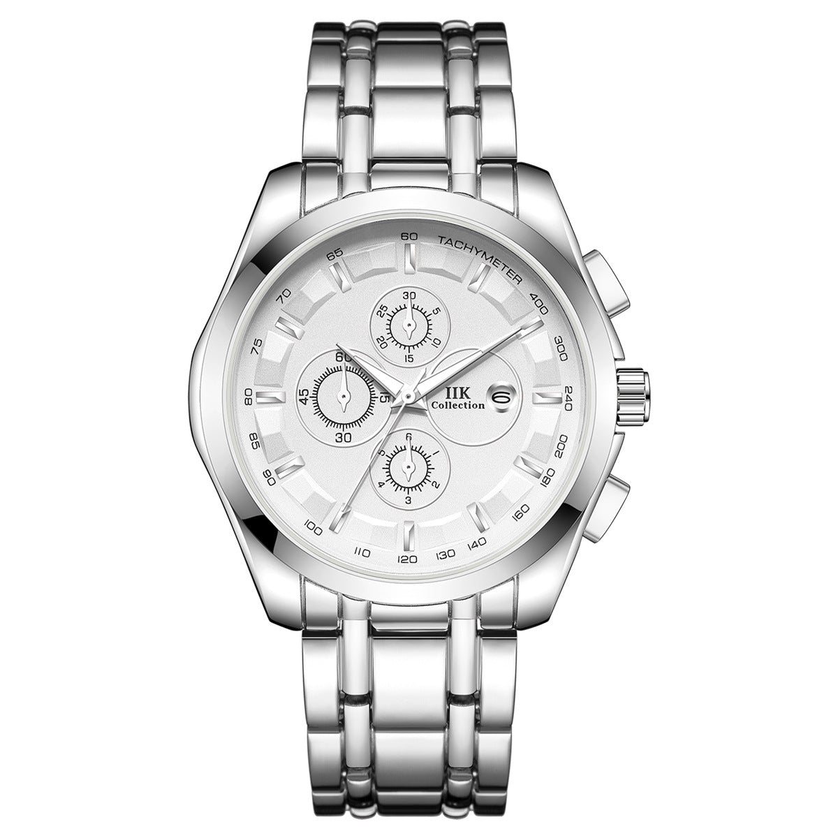 New Luminous Hands Alloy Mens Quartz Watch - ARCHSHOPE