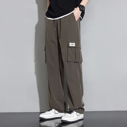 Herren Sommer Neue Ice Silk Overalls