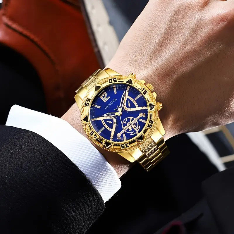 Men's Authentic Volkswagen Fully Automatic Mechanical Watch With Steel Strap - ARCHSHOPE