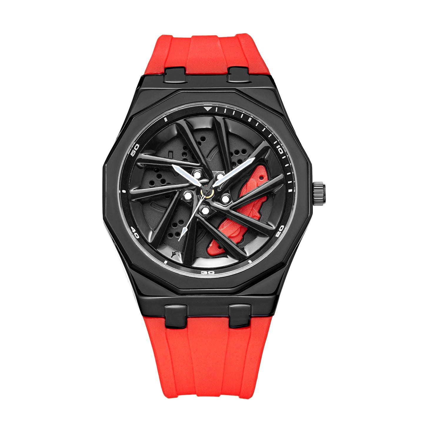 Rotating Watch Mens Wheel Hub Rotating Quartz Watch - ARCHSHOPE