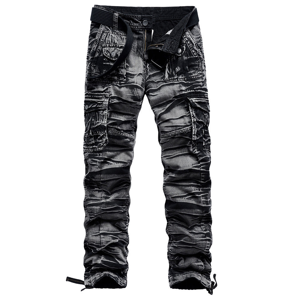 Men's camouflage cargo trousers - ARCHSHOPE
