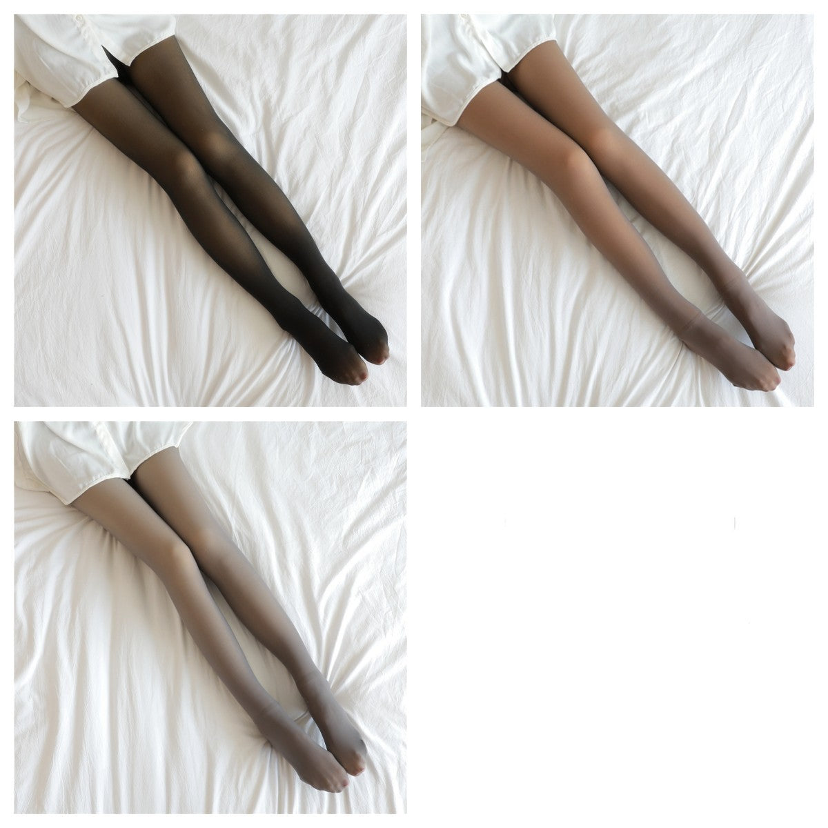 Fake Translucent Plus Size Leggings Fleece Lined Tights Fall And Winter Warm Fleece Pantyhose Women Fleece Lined Pantyhose Thermal Winter Tights - ARCHSHOPE