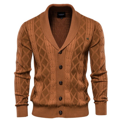 Pull cardigan homme tendance pull rembourré