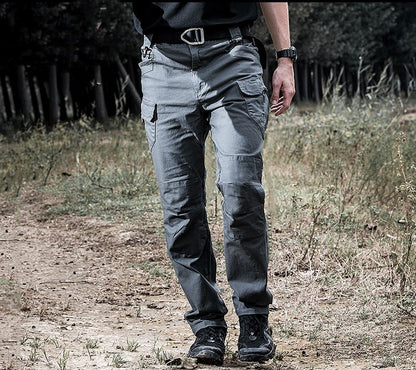 Pantalon tactique IX7 printemps et automne pour hommes, auto-culture, 9 pantalons de fan de l'armée des forces spéciales, salopette d'extérieur, pantalon d'entraînement droit multi-poches