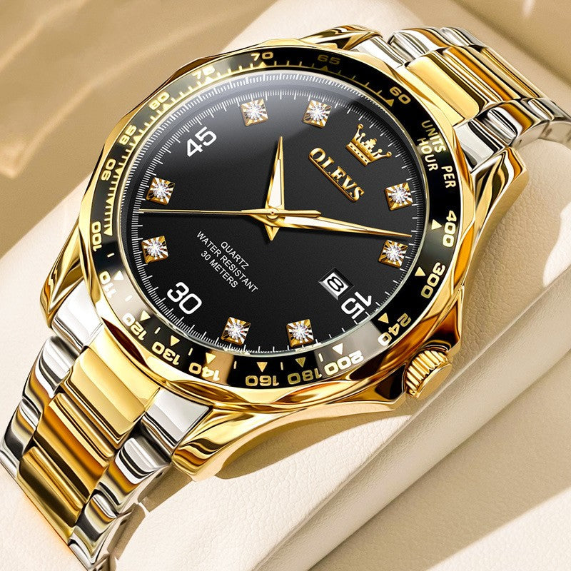 Green Submariner Quartz Watch Luminous Men's Watch - ARCHSHOPE