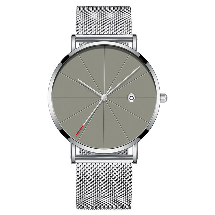 Simple calendar watch male creative waterproof quartz watch - ARCHSHOPE
