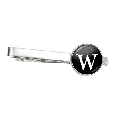 Letter Tie Clip Decoration With French Shirt - ARCHSHOPE