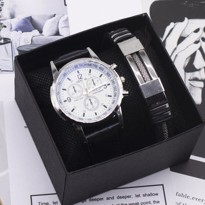 Men's watch fashion Blue light glass wrist watch - ARCHSHOPE