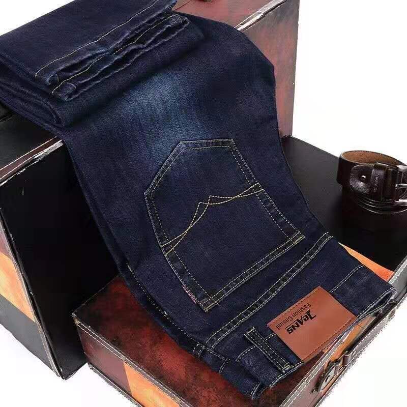 Sommerjeans Herren Stretch Loose Ice Silk