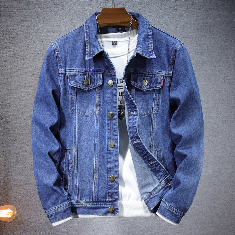 Manteau en jean décontracté pour homme