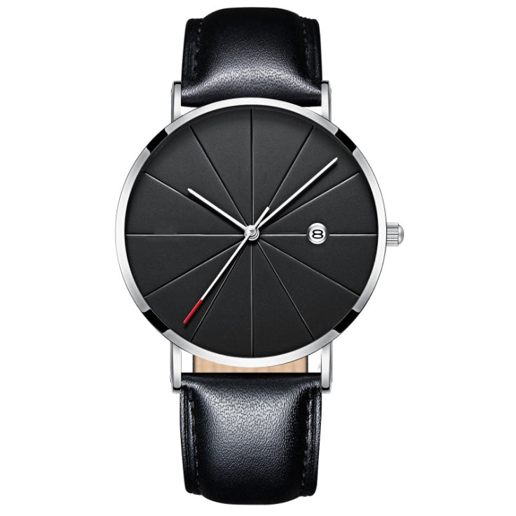 Simple calendar watch male creative waterproof quartz watch - ARCHSHOPE