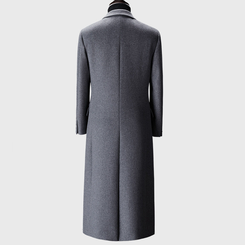 Trench-coat homme en drap de laine