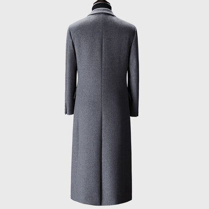 Trench-coat homme en drap de laine