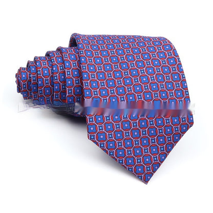 Business Polyester Men's Printed Workplace Tie - ARCHSHOPE