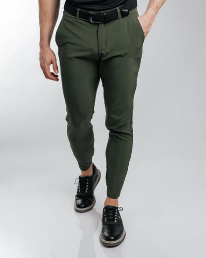 Pantalon de couleur unie, coupe slim décontractée, coupe ajustée, bas de jambe étroit, poches serrées, style européen et américain