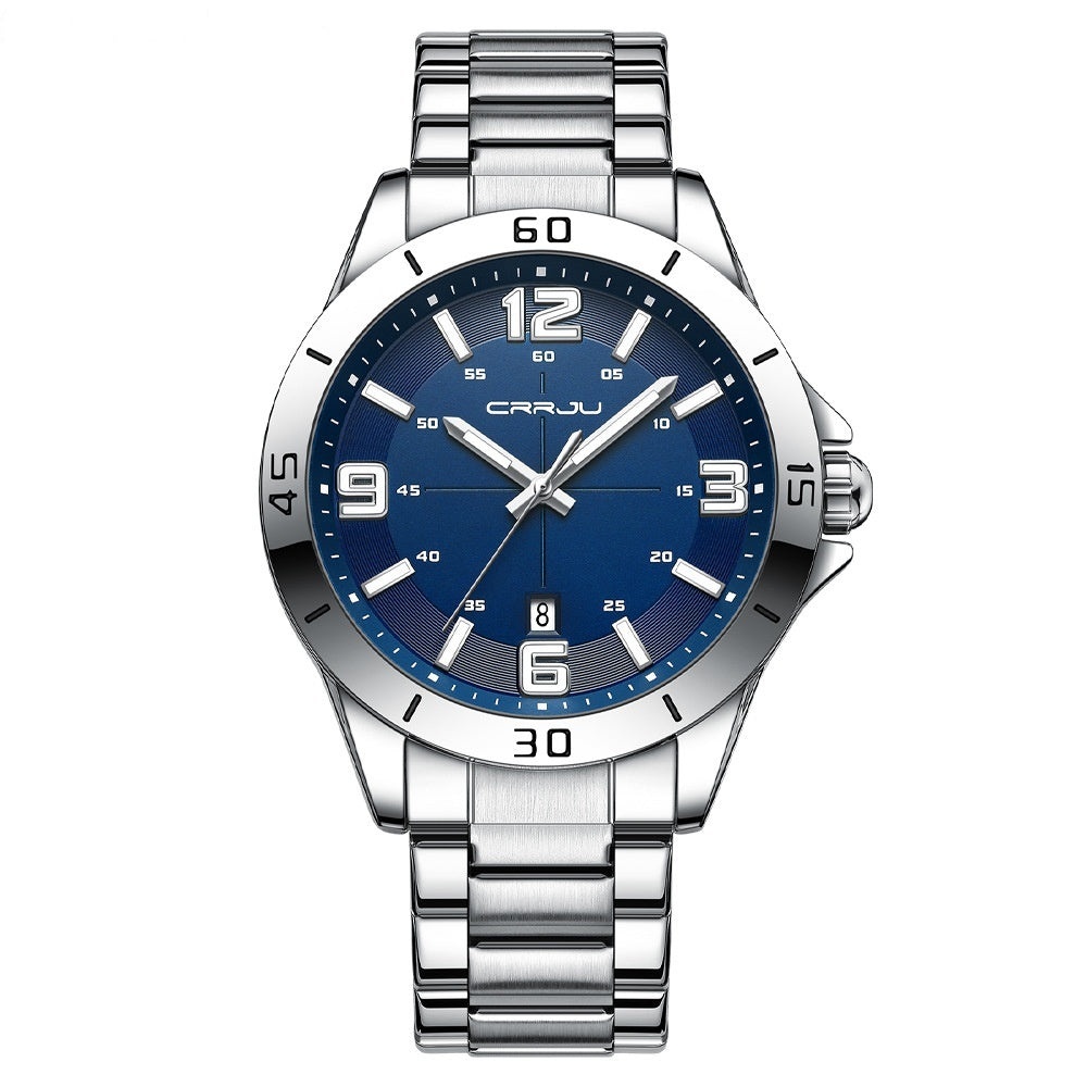 Waterproof Digital Quartz Watch With A Steel Band - ARCHSHOPE