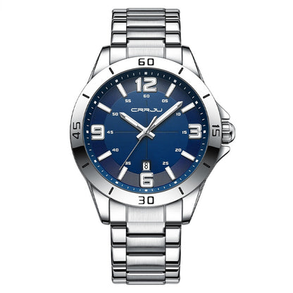 Waterproof Digital Quartz Watch With A Steel Band - ARCHSHOPE