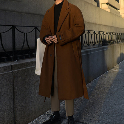 Trench-coat mi-long