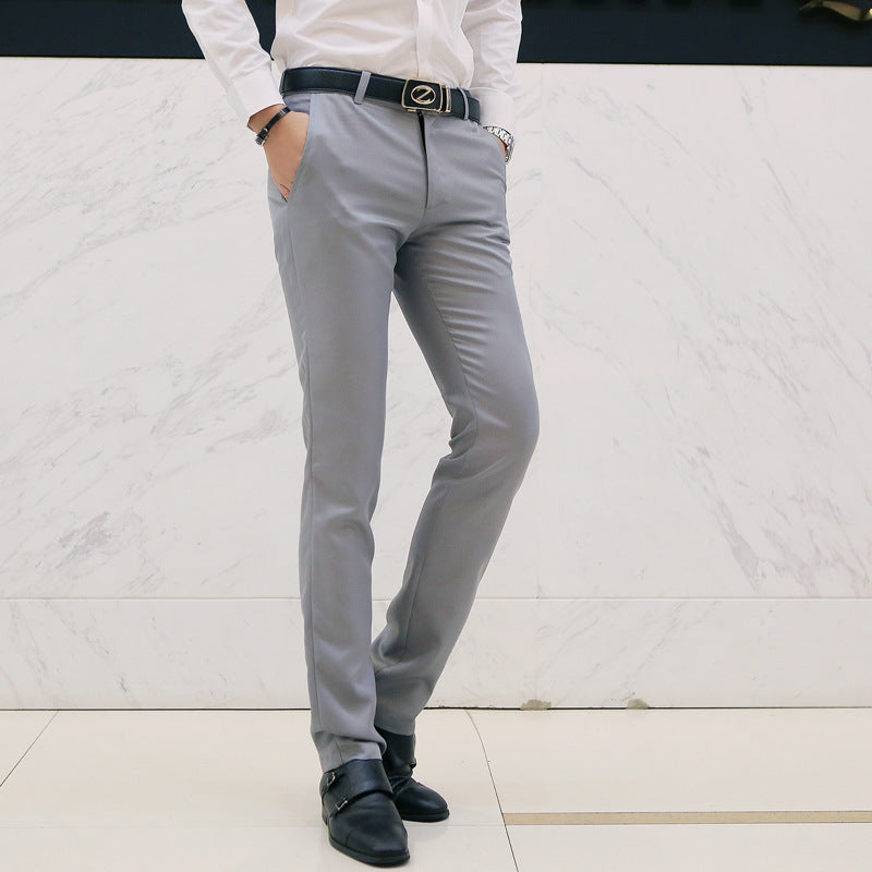 Casual business hosen männer Koreanische slim-fit casual hosen