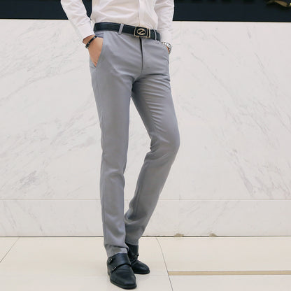 Casual business hosen männer Koreanische slim-fit casual hosen