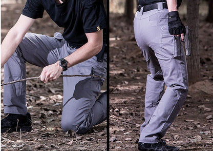 Pantalon tactique IX7 printemps et automne pour hommes, auto-culture, 9 pantalons de fan de l'armée des forces spéciales, salopette d'extérieur, pantalon d'entraînement droit multi-poches