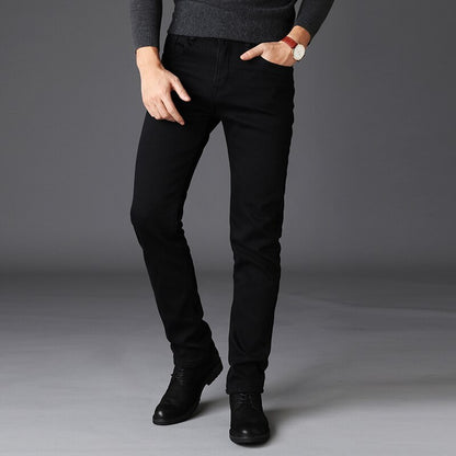 Schwarze Herrenjeans 
