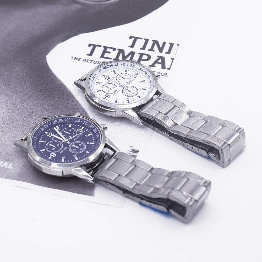 Wrist Watch Men New Style Wrist Watch Men's Drop Shipping Business Watch Set Foreign Trade Quartz Watch - ARCHSHOPE