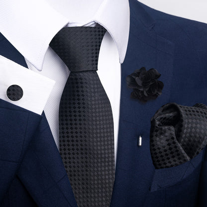 Men's Tie Suit Pocket Square Combo 8 - ARCHSHOPE