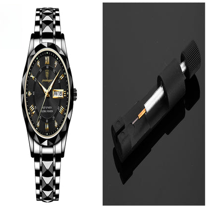 Men's Waterproof Double Calendar Luminous Quartz Watch - ARCHSHOPE