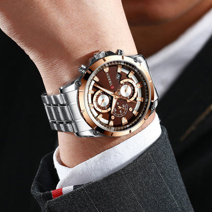 Fashionable Mens Waterproof Business Watch - ARCHSHOPE
