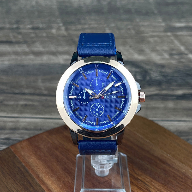 New Three-eye Retro-style Mens Watch - ARCHSHOPE