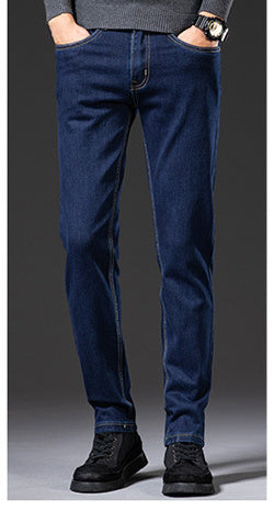 Jean slim élastique droit pour homme