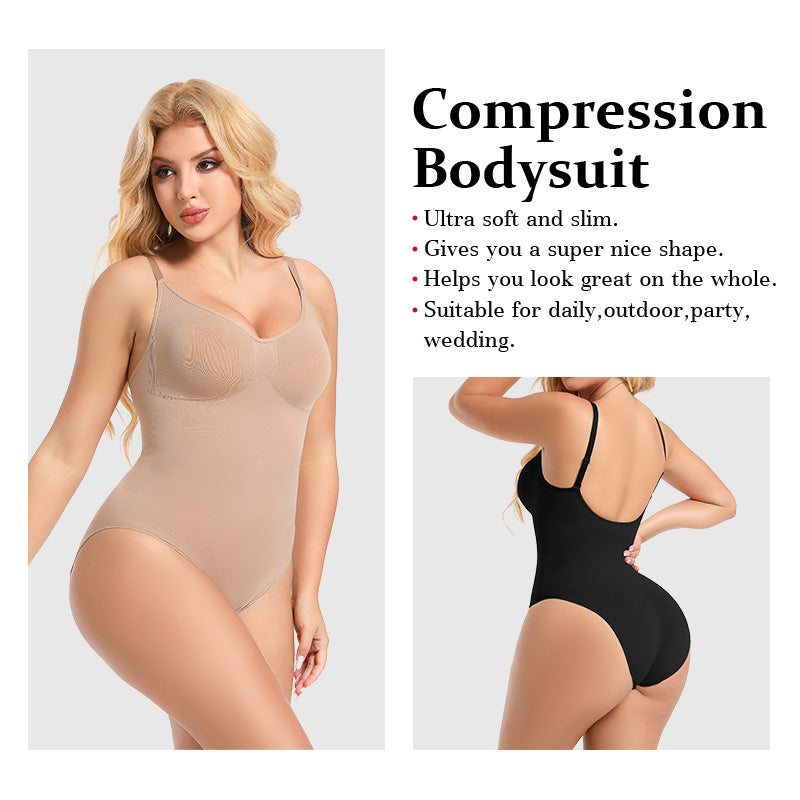 Dropship Seamless Boyshorts Shapewear Slimming Fajas Bodysuit Plus Size Faha Sculpt Body Shaper For Women Seamless Shapewear - ARCHSHOPE