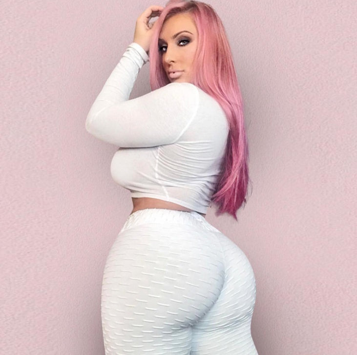 Booty Lifting Anti Cellulite Scrunch Leggings Without Pocket - ARCHSHOPE