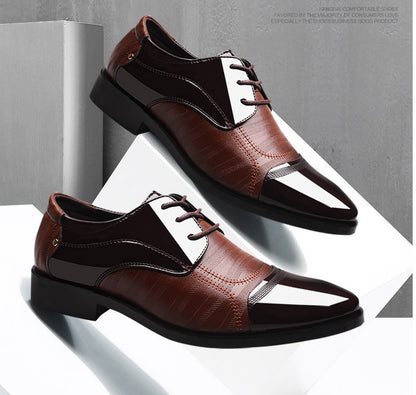 Sommer neue schuhe herren business kleid große größe schuhe mode hundert turm hochzeit schuhe