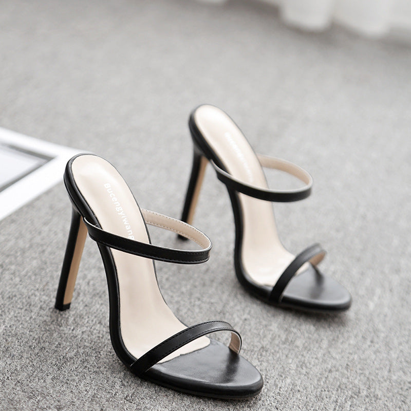 Stiletto sandals women high heels - ARCHSHOPE