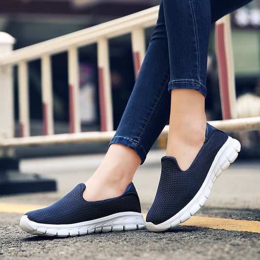 Mother Shoes Plus Size Nurse Shoes Lazy Shoes Walking Shoes - ARCHSHOPE