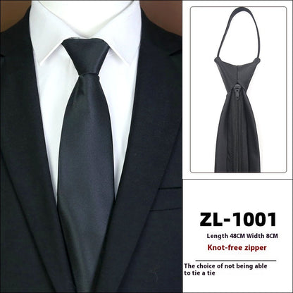 Men's Formal Wear Business Zipper Tie-free - ARCHSHOPE