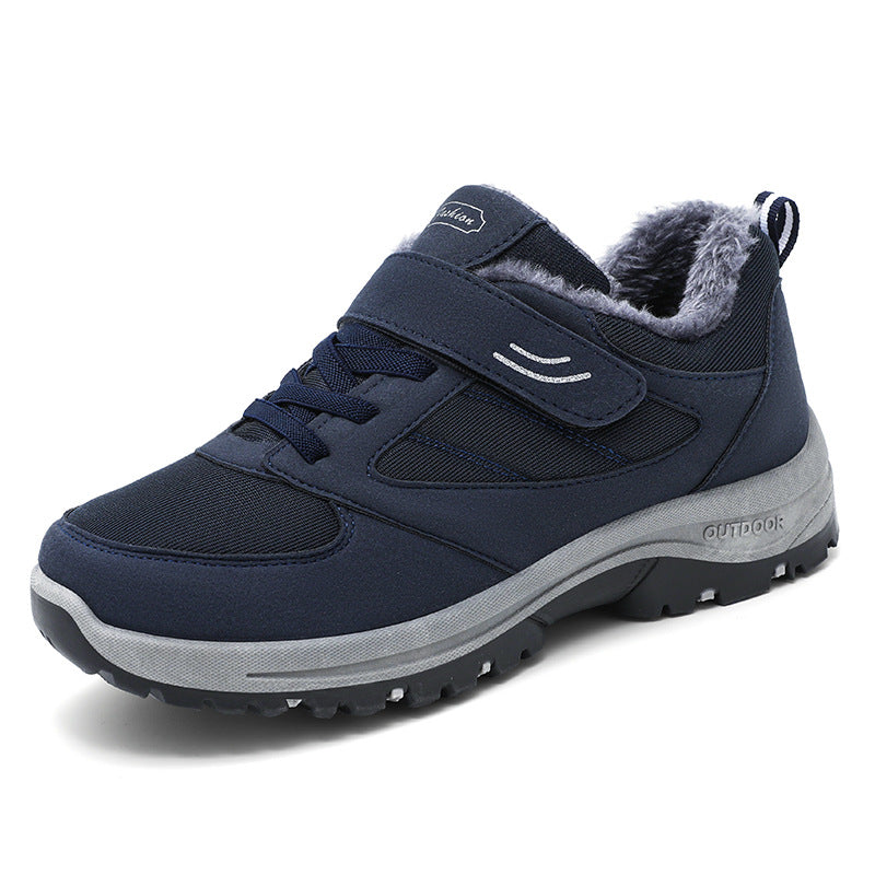 Winter Warm Walking Shoes Cotton Boots Men