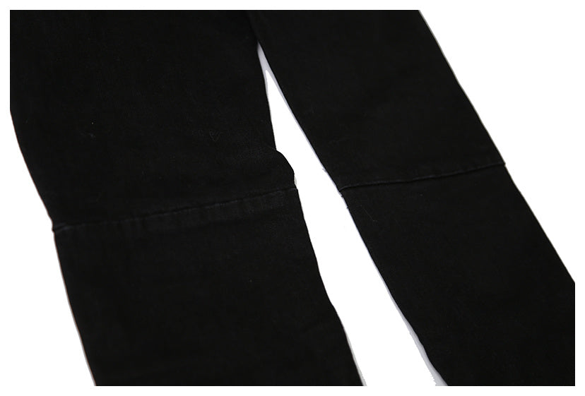 Jean noir extensible