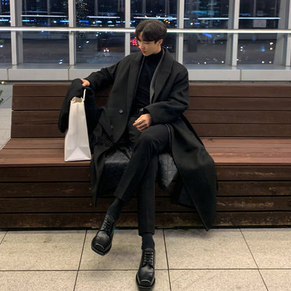 Trench-coat mi-long de haute qualité