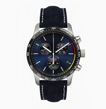 Mens Fashion Calendar Leather-Strap Quartz Watch - ARCHSHOPE