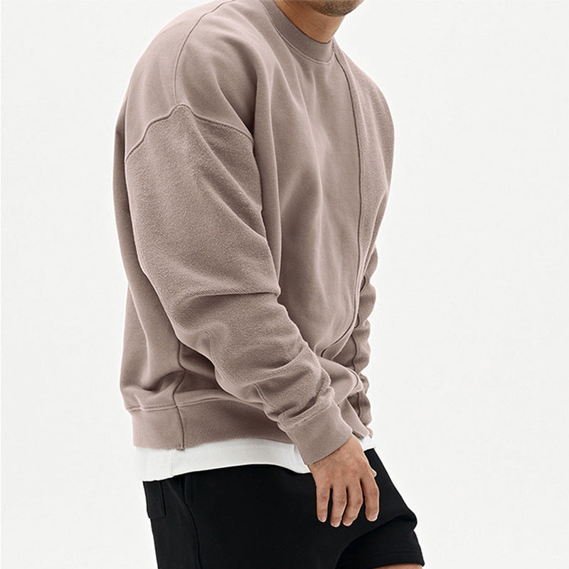 Pullover Round Neck Sweater Loose Men Clothes - ARCHSHOPE