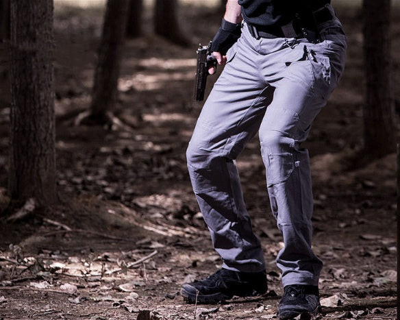 Pantalon tactique IX7 printemps et automne pour hommes, auto-culture, 9 pantalons de fan de l'armée des forces spéciales, salopette d'extérieur, pantalon d'entraînement droit multi-poches